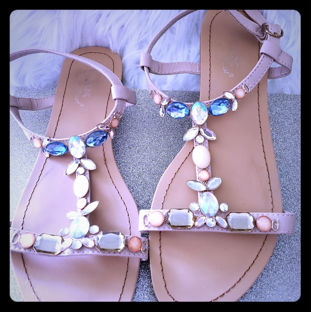 Rhinestones Sandals Madeline Stuart